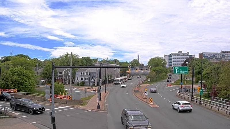 Mac Donald Bridge - Dartmouth bound
