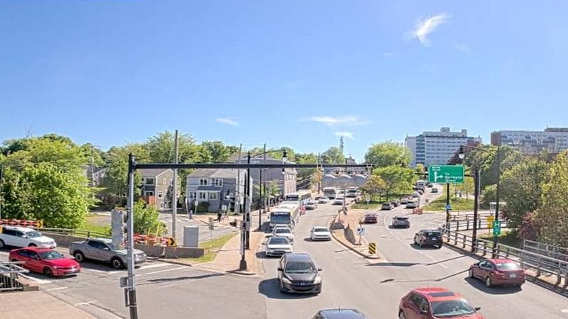 Mac Donald Bridge - Dartmouth bound