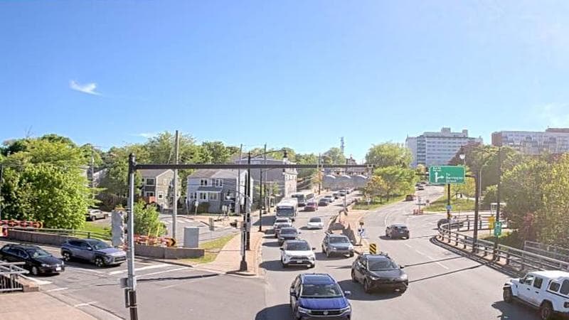 Mac Donald Bridge - Dartmouth bound