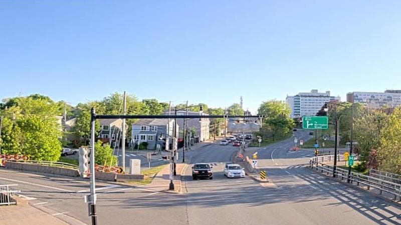 Mac Donald Bridge - Dartmouth bound