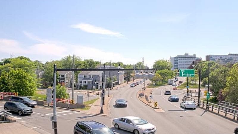 Mac Donald Bridge - Dartmouth bound