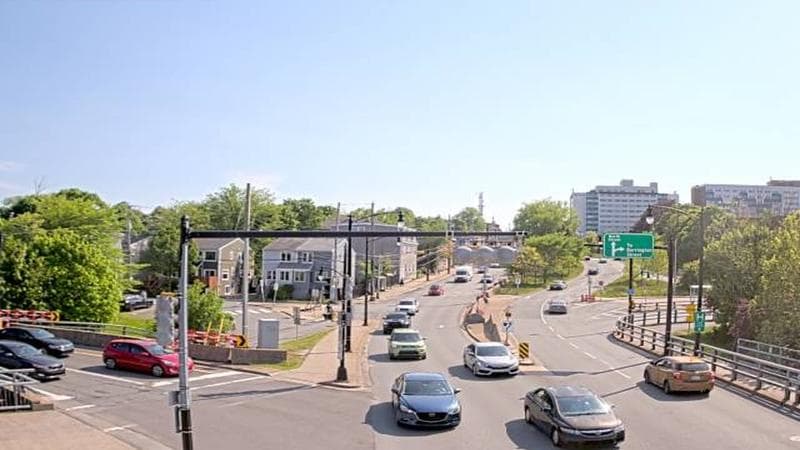 Mac Donald Bridge - Dartmouth bound