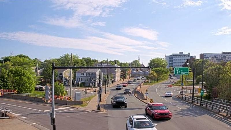 Mac Donald Bridge - Dartmouth bound