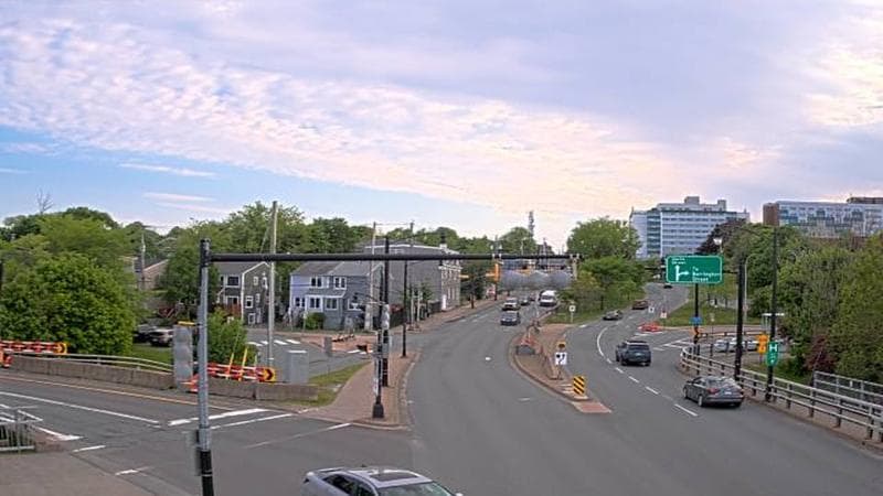 Mac Donald Bridge - Dartmouth bound