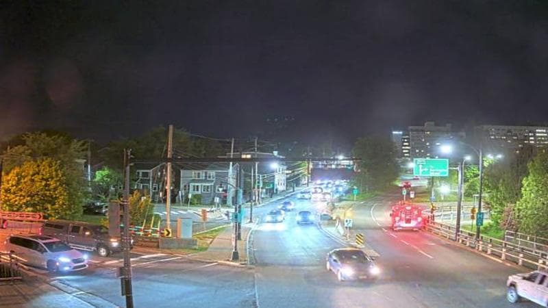 Mac Donald Bridge - Dartmouth bound