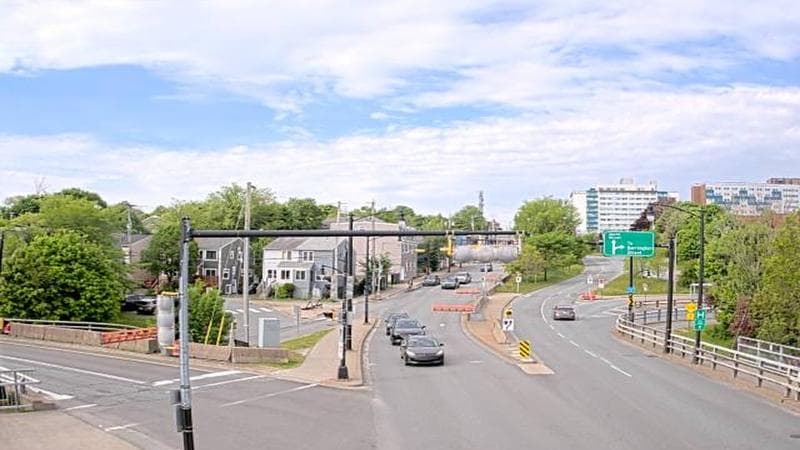 Mac Donald Bridge - Dartmouth bound