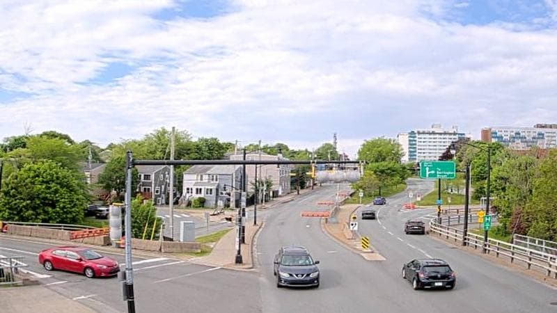 Mac Donald Bridge - Dartmouth bound
