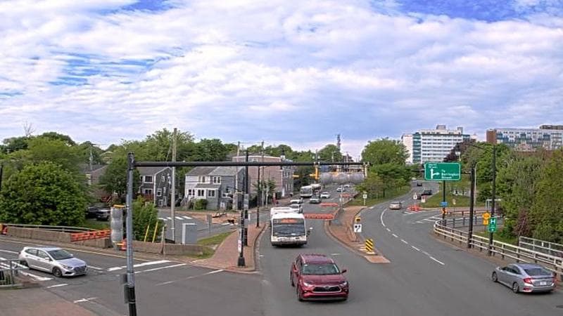Mac Donald Bridge - Dartmouth bound