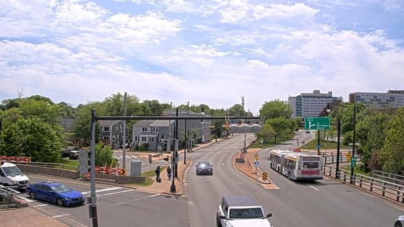 Mac Donald Bridge - Dartmouth bound