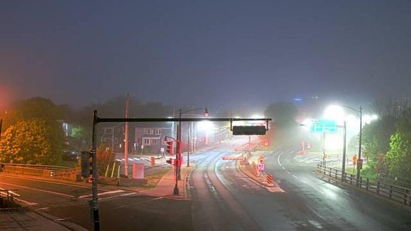 Mac Donald Bridge - Dartmouth bound