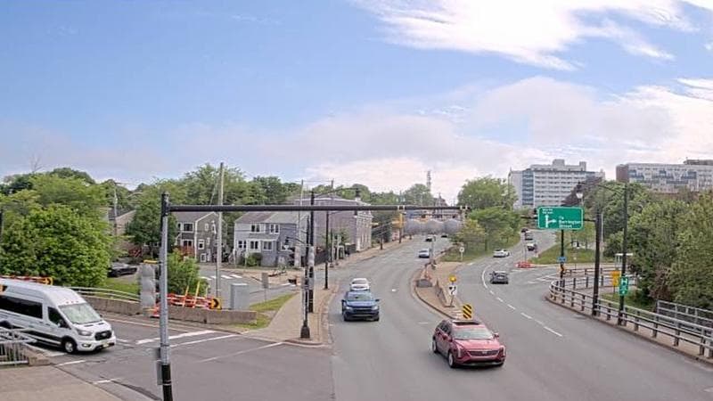 Mac Donald Bridge - Dartmouth bound