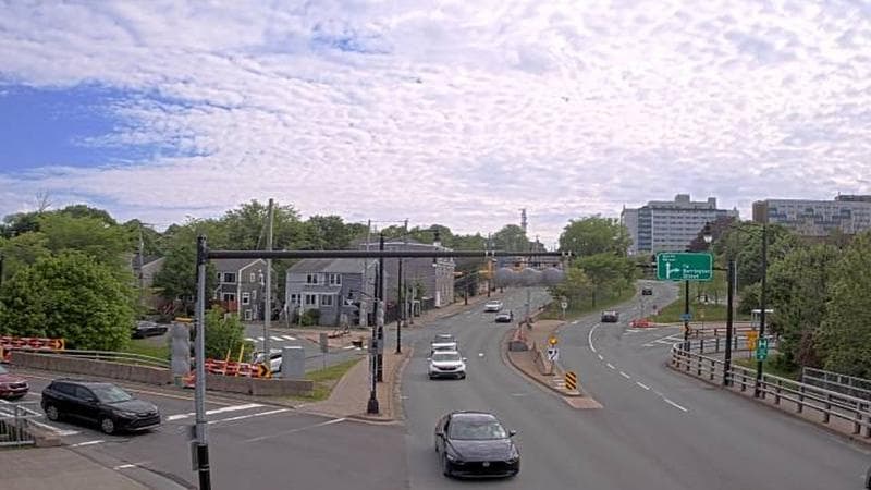 Mac Donald Bridge - Dartmouth bound