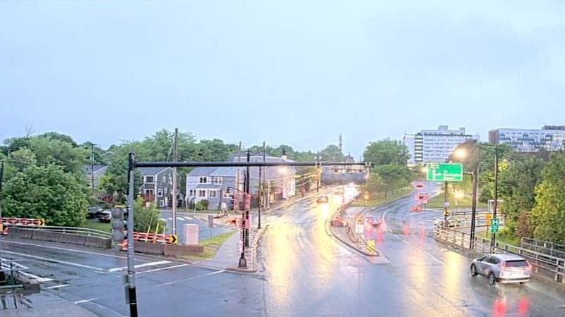 Mac Donald Bridge - Dartmouth bound