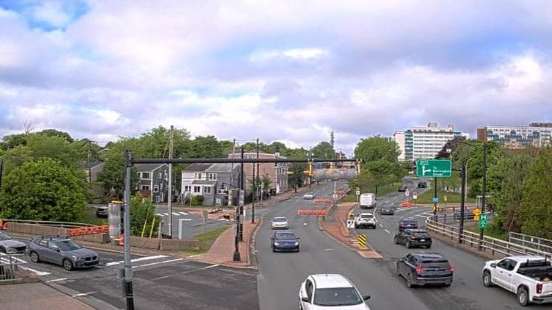 Mac Donald Bridge - Dartmouth bound