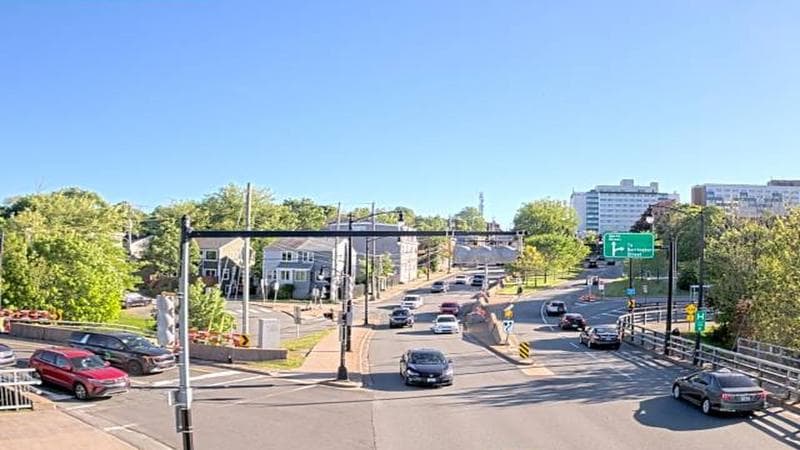 Mac Donald Bridge - Dartmouth bound