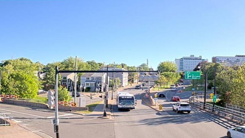 Mac Donald Bridge - Dartmouth bound