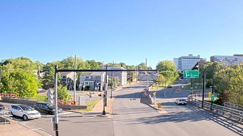 Mac Donald Bridge - Dartmouth bound