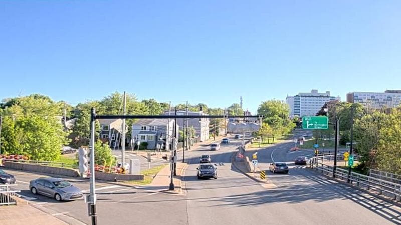 Mac Donald Bridge - Dartmouth bound