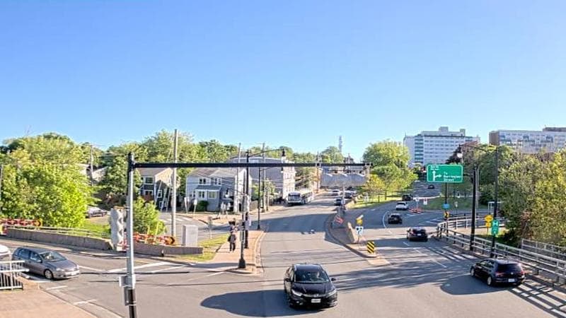 Mac Donald Bridge - Dartmouth bound