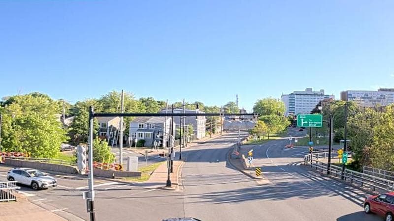 Mac Donald Bridge - Dartmouth bound