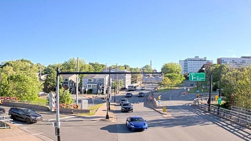 Mac Donald Bridge - Dartmouth bound