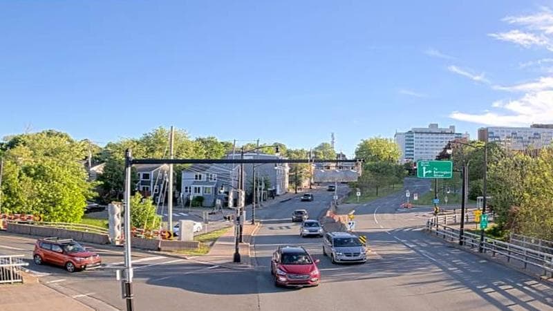 Mac Donald Bridge - Dartmouth bound