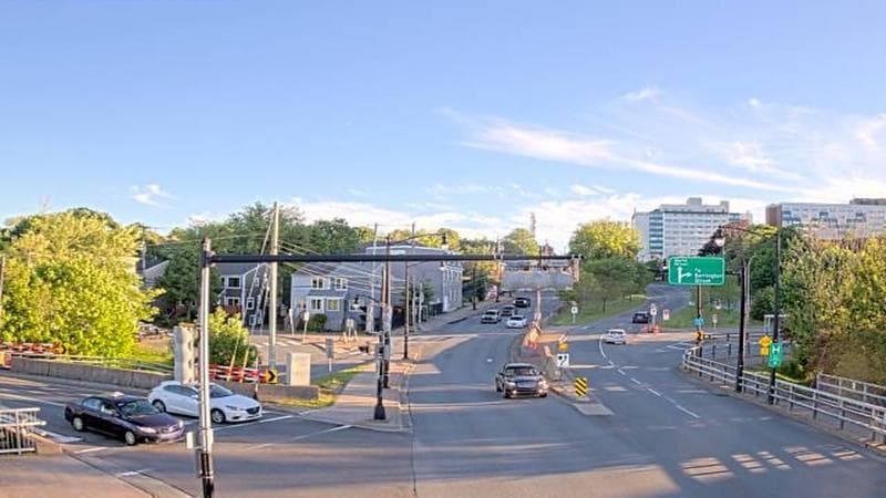 Mac Donald Bridge - Dartmouth bound