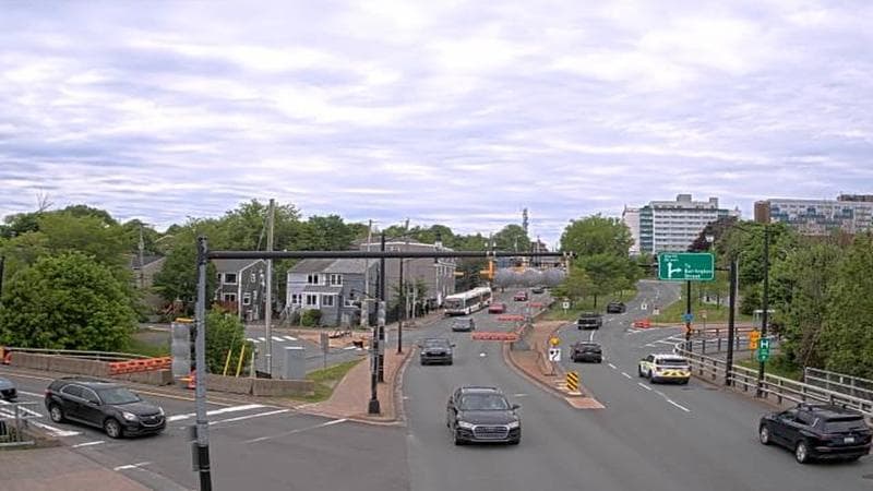 Mac Donald Bridge - Dartmouth bound