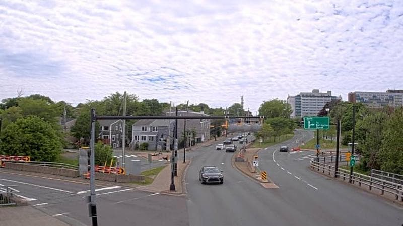 Mac Donald Bridge - Dartmouth bound