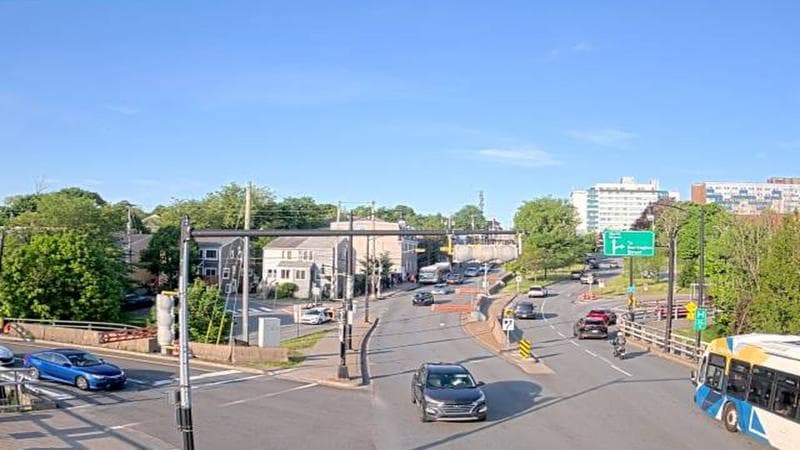 Mac Donald Bridge - Dartmouth bound