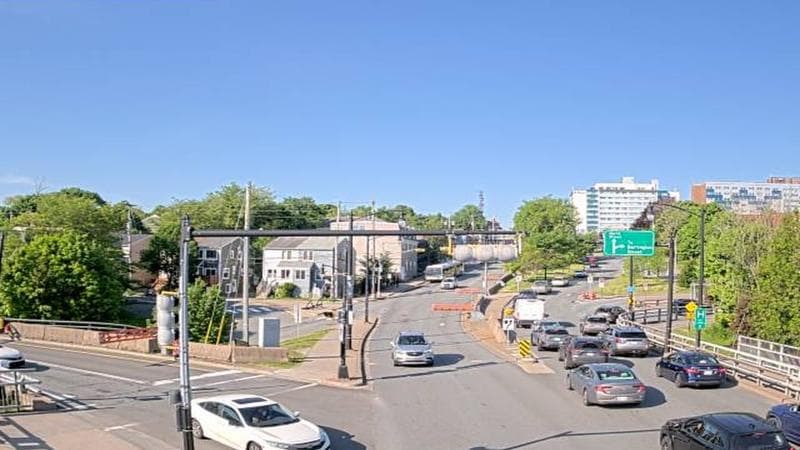 Mac Donald Bridge - Dartmouth bound