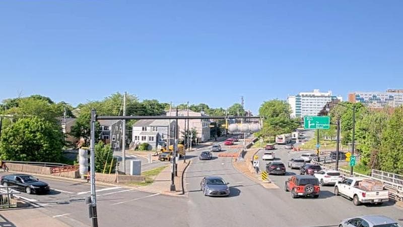 Mac Donald Bridge - Dartmouth bound