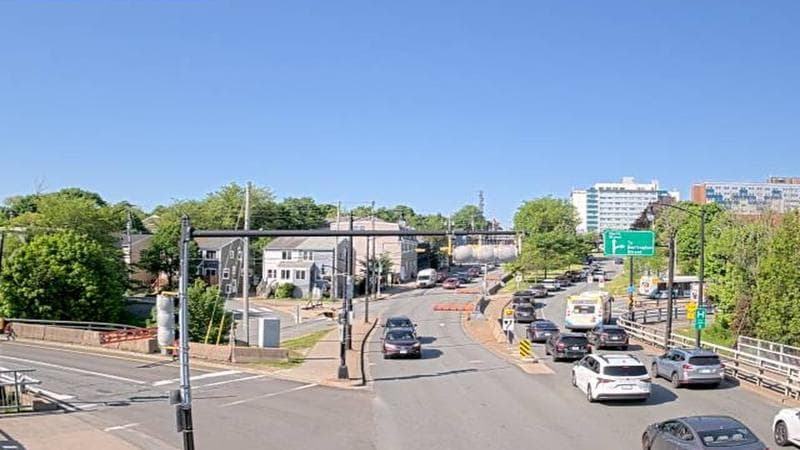 Mac Donald Bridge - Dartmouth bound