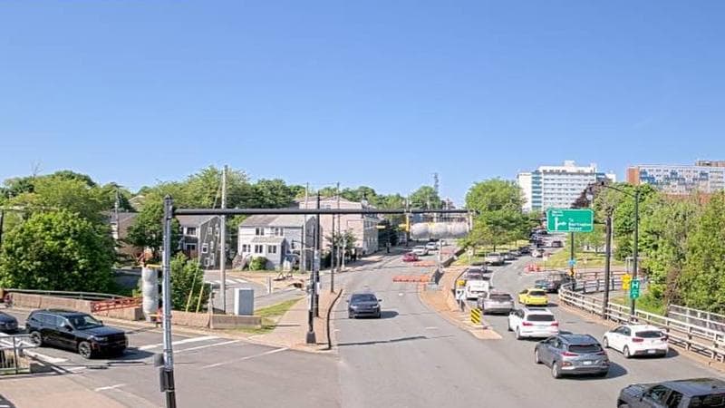 Mac Donald Bridge - Dartmouth bound