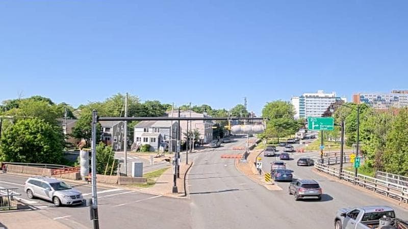 Mac Donald Bridge - Dartmouth bound
