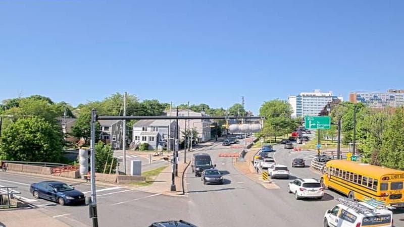 Mac Donald Bridge - Dartmouth bound