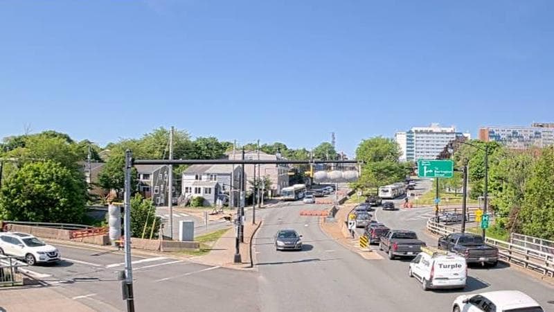 Mac Donald Bridge - Dartmouth bound