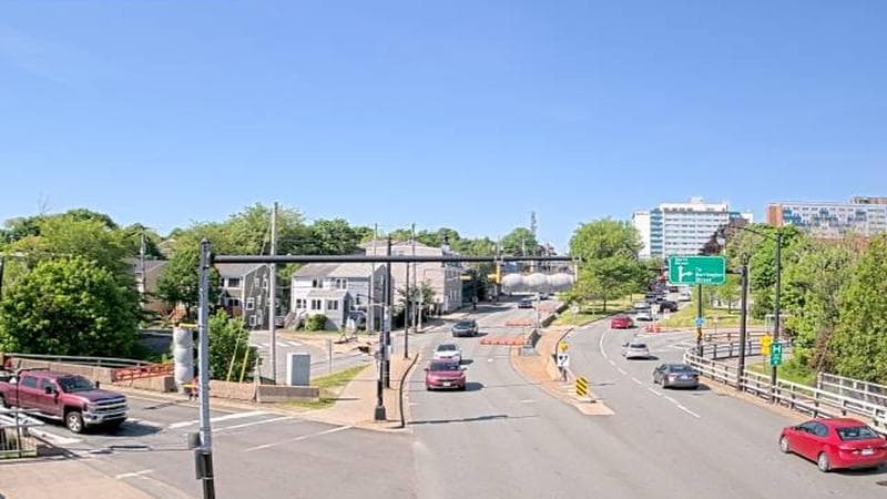 Mac Donald Bridge - Dartmouth bound