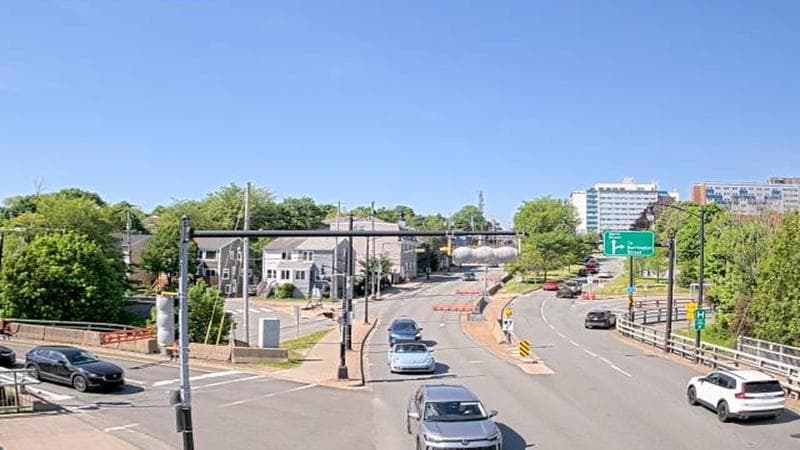 Mac Donald Bridge - Dartmouth bound