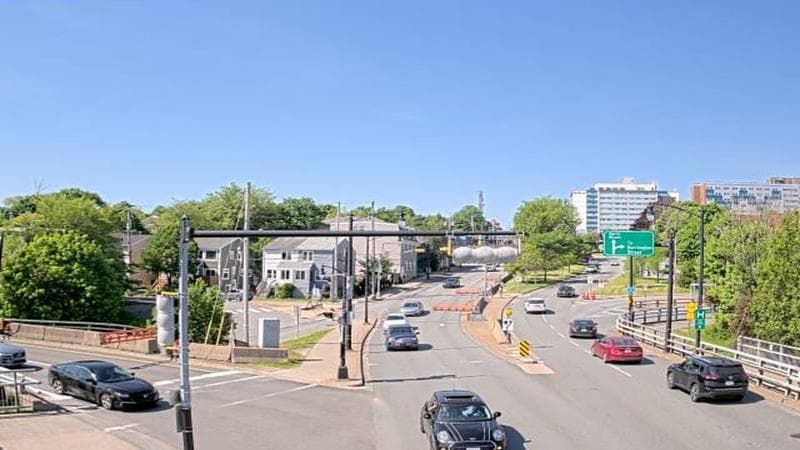 Mac Donald Bridge - Dartmouth bound