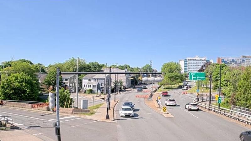Mac Donald Bridge - Dartmouth bound