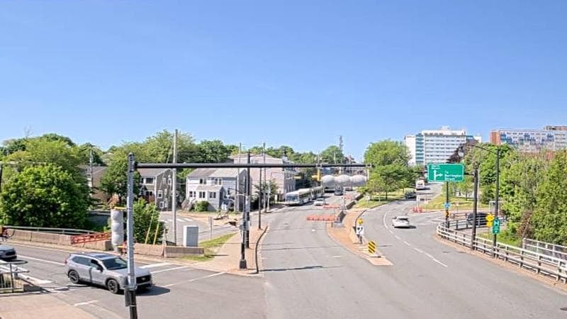 Mac Donald Bridge - Dartmouth bound