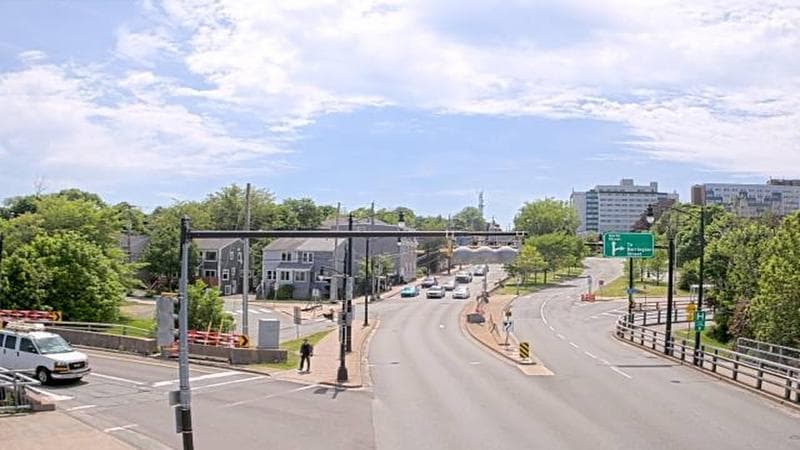 Mac Donald Bridge - Dartmouth bound