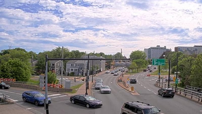 Mac Donald Bridge - Dartmouth bound