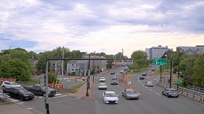 Mac Donald Bridge - Dartmouth bound