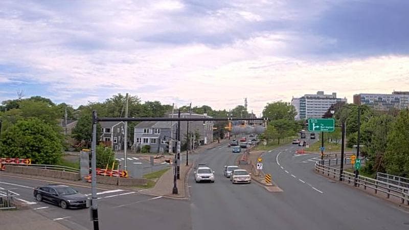 Mac Donald Bridge - Dartmouth bound