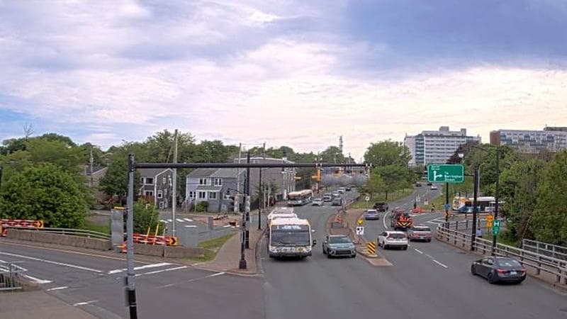 Mac Donald Bridge - Dartmouth bound