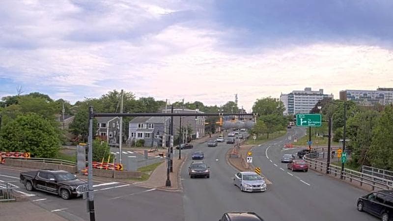 Mac Donald Bridge - Dartmouth bound