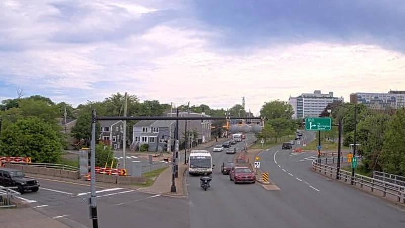 Mac Donald Bridge - Dartmouth bound