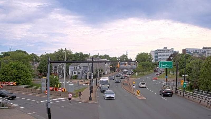 Mac Donald Bridge - Dartmouth bound